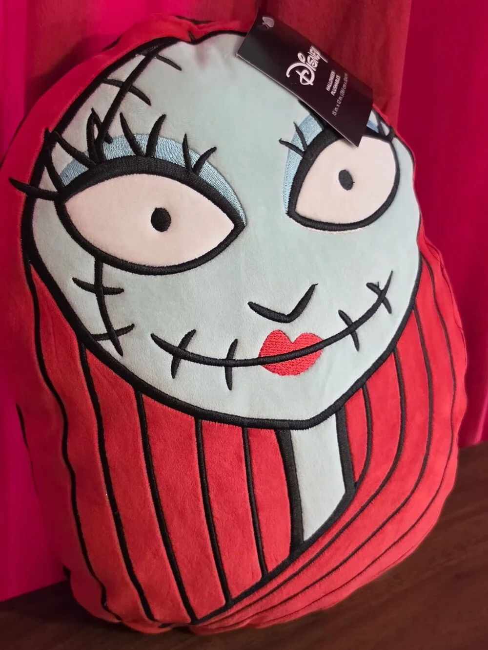 Sally Nightmare Before Christmas Plush Accent Pillow Disney NMBC Pillow NWT